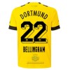 Maglia ufficiale BVB Borussia Dortmund Bellingham 22 Casa 2022-23 per Uomo